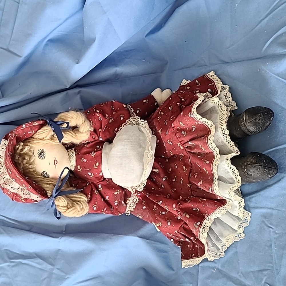 Vintage handmade doll